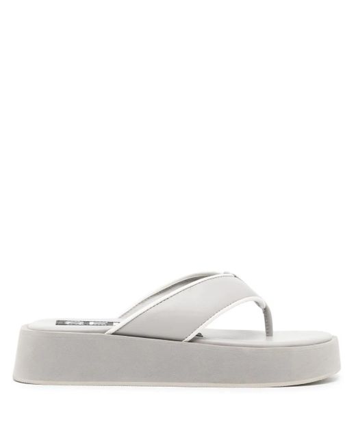 Infradito Paxton Con Plateau di Senso in White