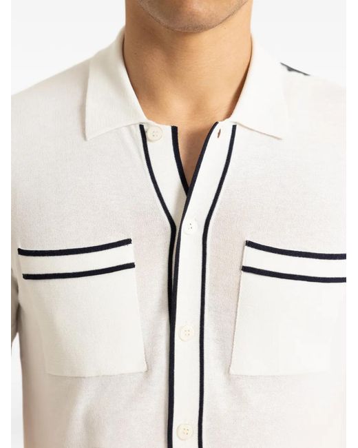 Orlebar Brown White Keeling Shirt for men