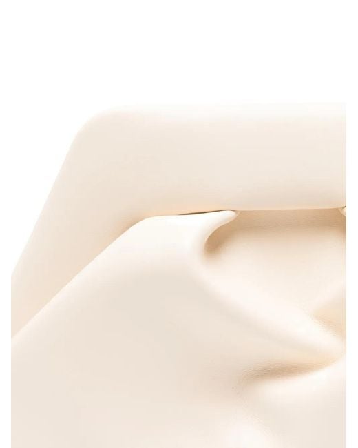 THEMOIRÈ Natural Pochette Bios À Effet Froncé