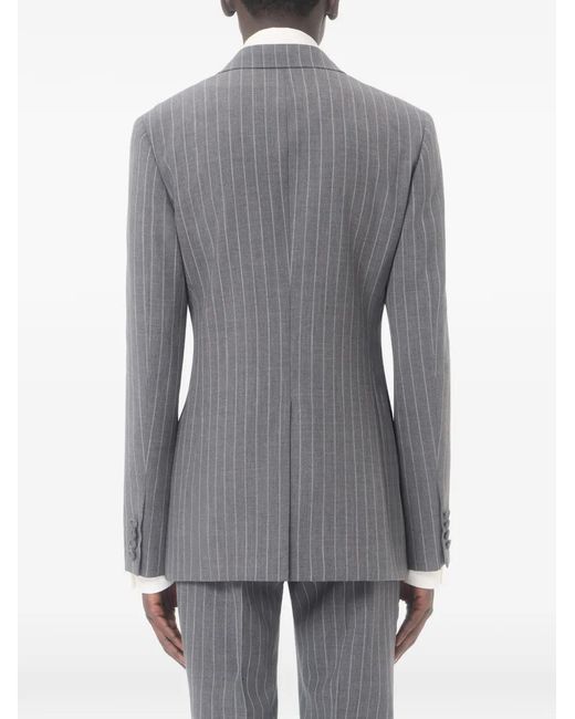 Valentino Garavani Gray Single-Breasted Jacket for men