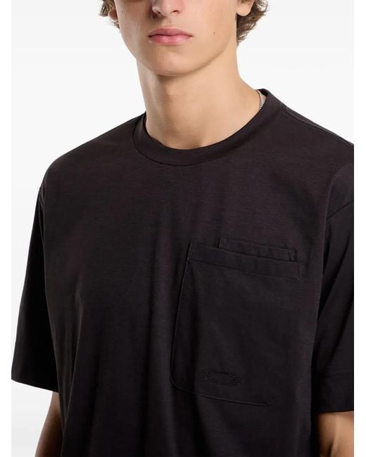 Oakley Black Fgl Scratch Ss Tee 6.7 T-Shirt for men