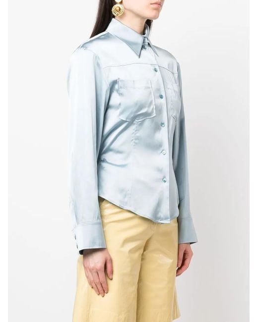 Jacquemus Blue La Chemise Mentalo Shirt