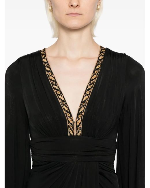 Vestido Ottoman Elegance Camilla de color Black