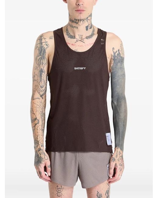 Satisfy Brown Space‑O Vest