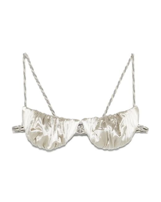 Isa Boulder Natural Tiny Twist Bikini Top