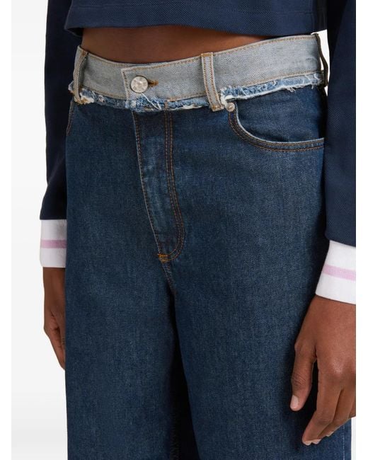 Vaqueros con puños Marni de color Blue