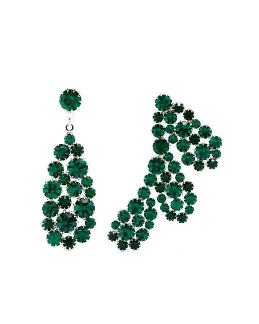Orecchini Spaiati di Magda Butrym in Green