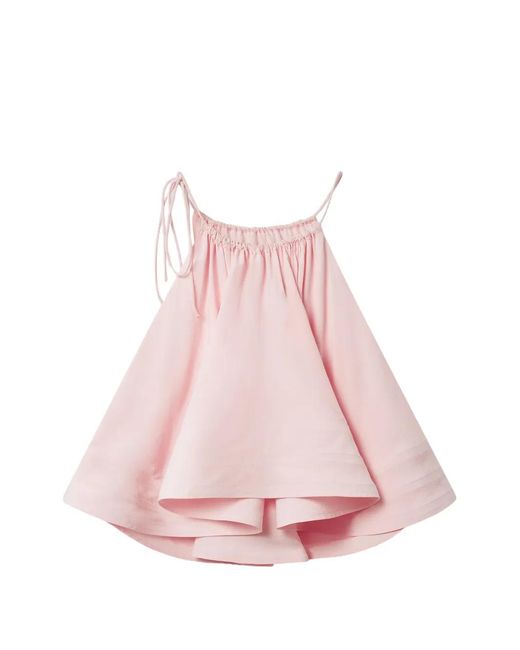 Stella McCartney Pink Halter-Neck Sleeveless Blouse