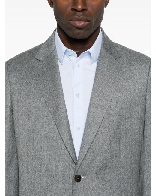 Zegna Gray Wool Suit for men