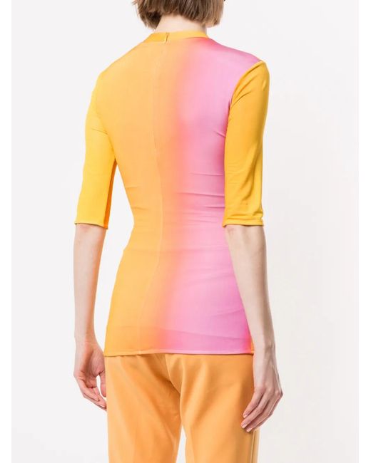 Ellery Pink Vitalism Tie-Dye T-Shirt