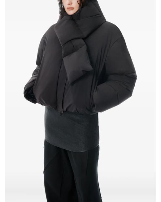 Alexander Wang クロップド パデッドジャケット Black