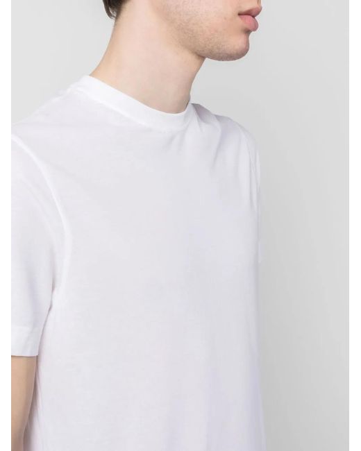 Zanone White Ice Cotton T-Shirt for men