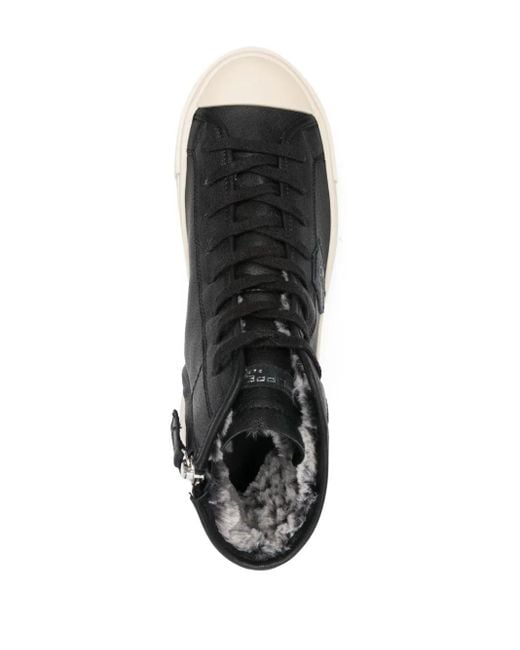 Philippe Model Black New Hybrid Mid Sneakers