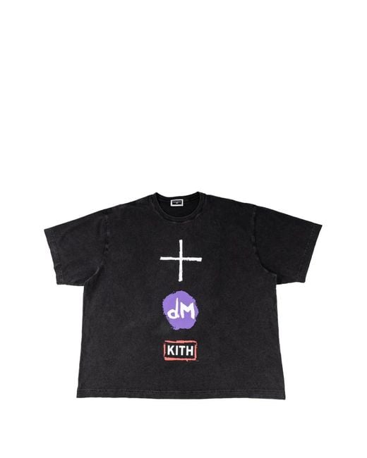 Kith Black Depeche Mode Devotional Tour Alex T-Shirt for men