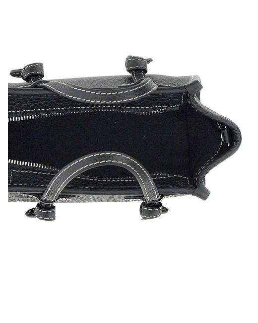 MARCELLA CLUB Black Miss Marcela Leather Mini Bag