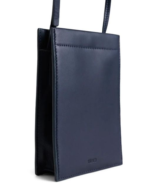 Yu Mei Blue Georgie Cross-Body Bag