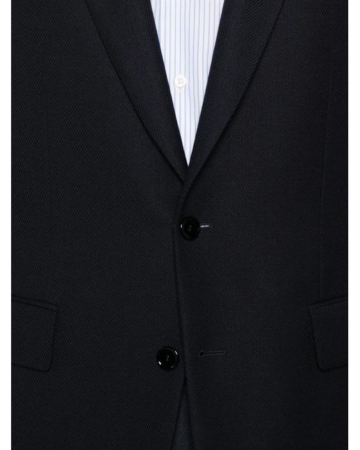 Fursac Black Buttoned Blazer for men