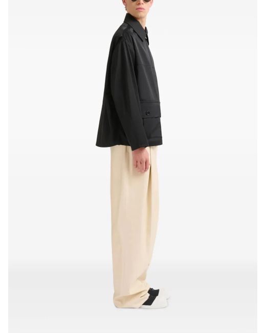 Marni Black Zip-Up Jacket for men