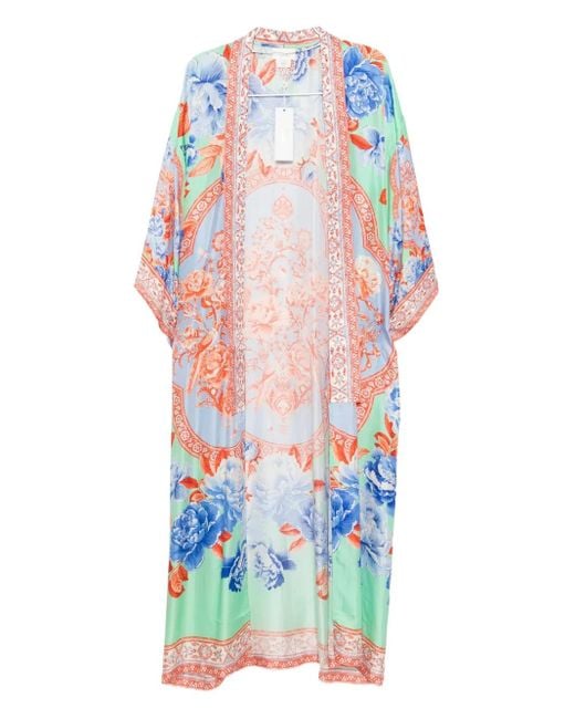 Camilla White Layered Coat