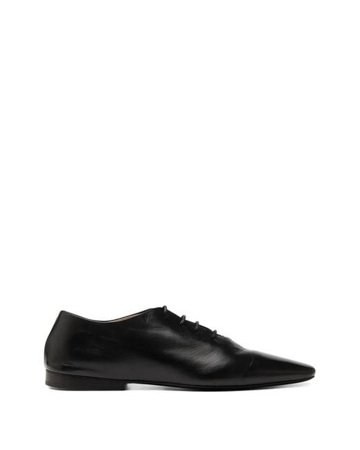 Marsèll Black Cazzuola Point-Toe Derby Shoes for men