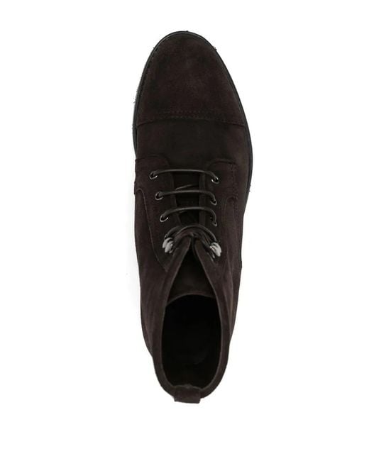 Scarosso Black Paola Lace-Up Boots