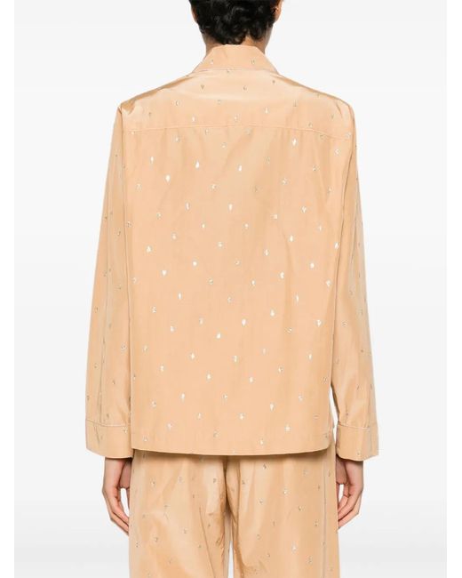 Forte_forte Natural Embellished Pocket Shirt