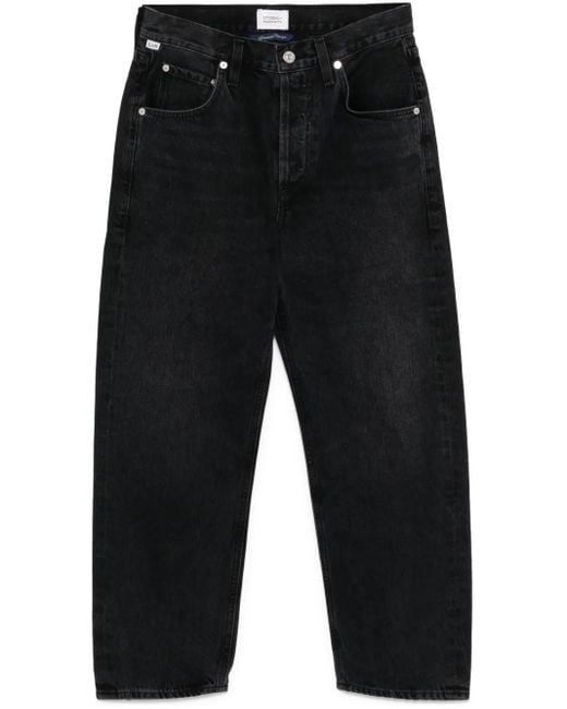 Citizens of Humanity Black Dahlia Bow Leg Jeans