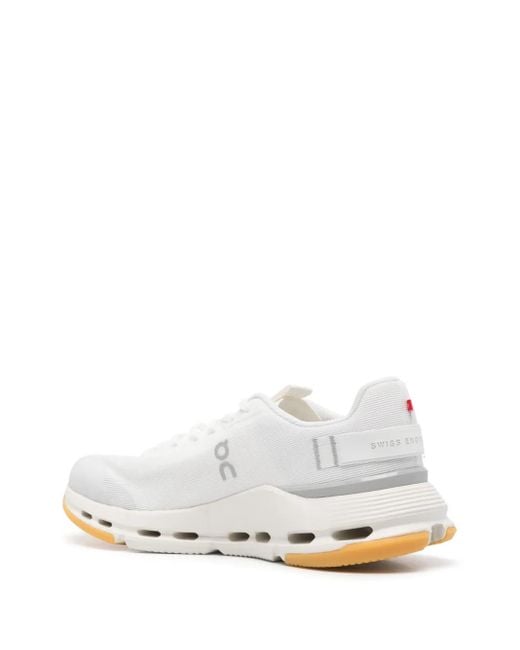 On Shoes White Cloudnova Form 2 Sneakers for men