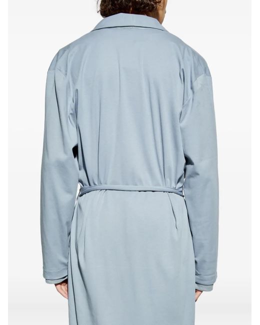 Vestaglia Con Cintura di Hanro in Blue da Uomo