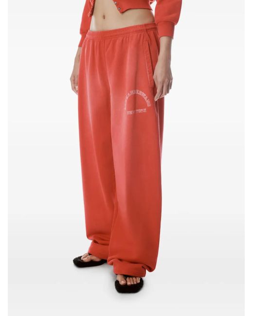 Alexander Wang グラフィック トラックパンツ Red