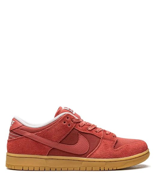 Baskets Sb Dunk Nike en coloris Red
