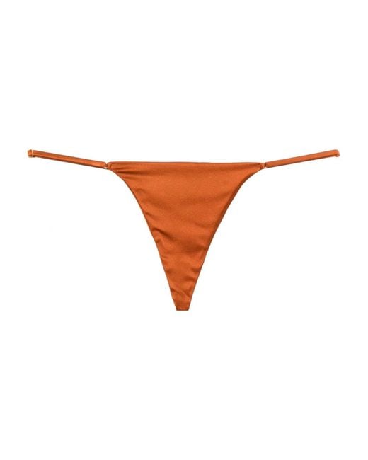 Kiki de Montparnasse Brown Tous Les Jours G-String Thong