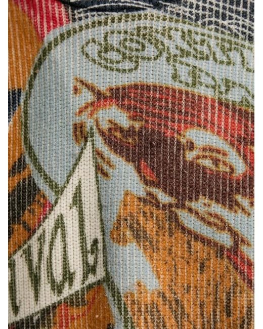 Desigual Gerippter Strickpullover in Gray für Herren