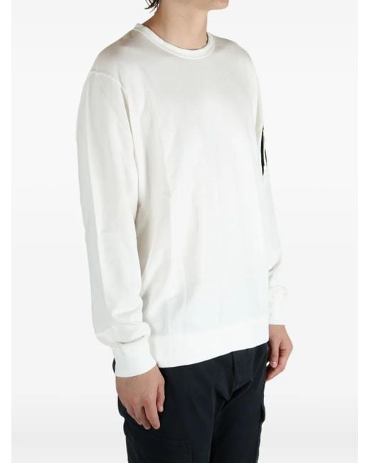 C P Company White Sweatshirts for men