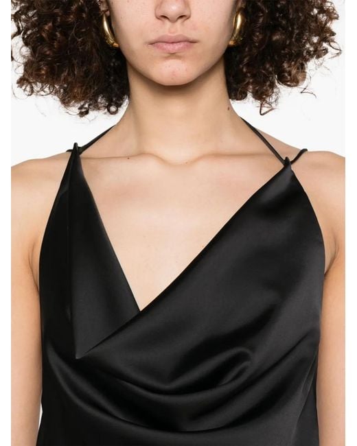 ANDAMANE Black Vera Gown