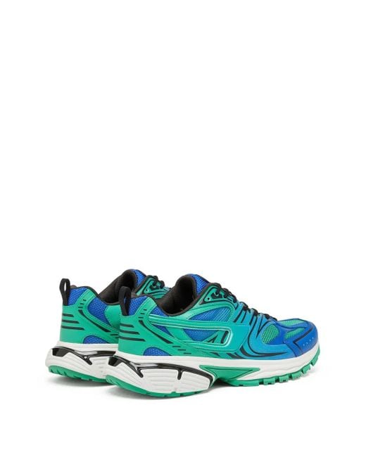 DIESEL Blue S-Serendipity Pro-X1 Panelled Sneakers for men