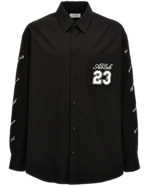 Off-White c/o Virgil Abloh Black Casual Shirts for men