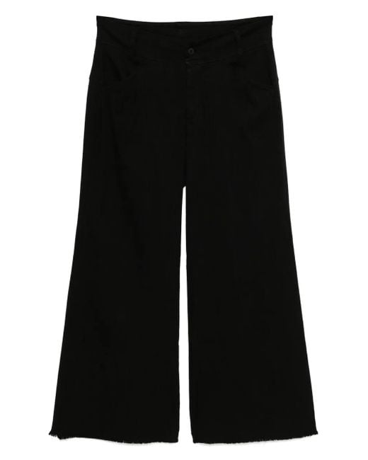 Transit Broek Met Wijde Pijpen in het Black