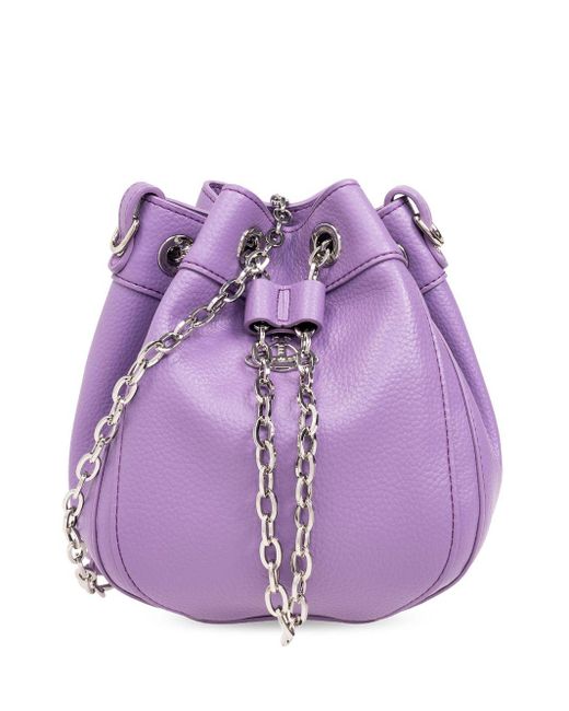 Vivienne Westwood Purple Small Chrissy Bucket Bag