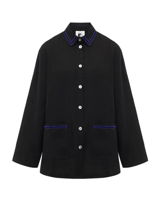 Chemise De Pyjama Paros Sleeper en coloris Black
