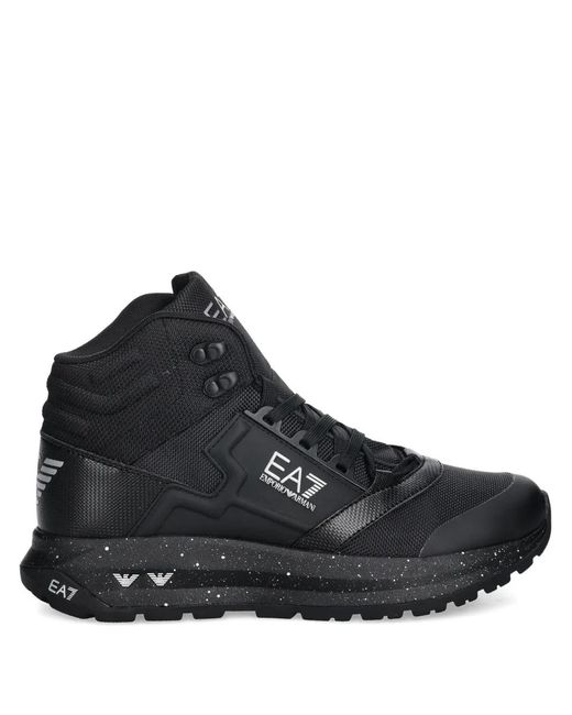 EA7 Black Chaussures De Randonnée À Lacets for men