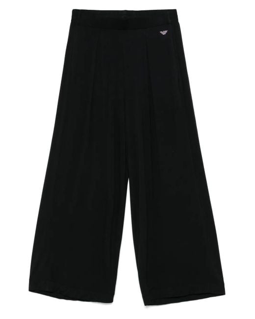 Emporio Armani ロゴ パジャマパンツ Black