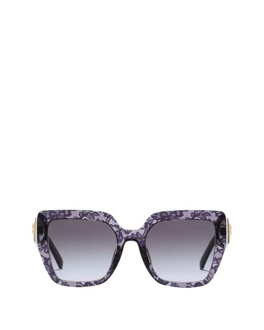 Dolce & Gabbana Purple Lunettes De Soleil Devotion