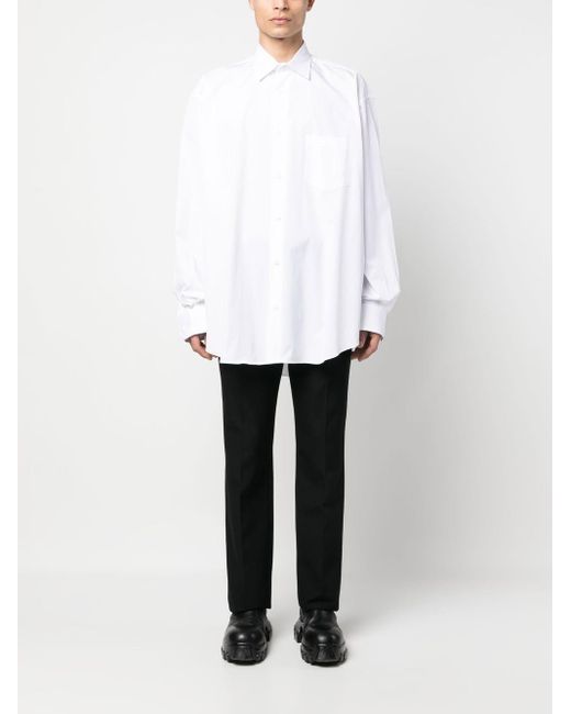 Vetements Shirt Met Logoprint in het White voor heren