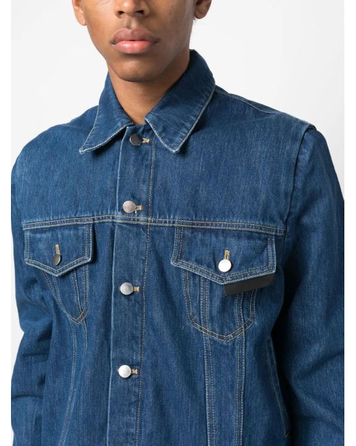 Bianca Saunders Blue Lexxus Denim Jacket for men