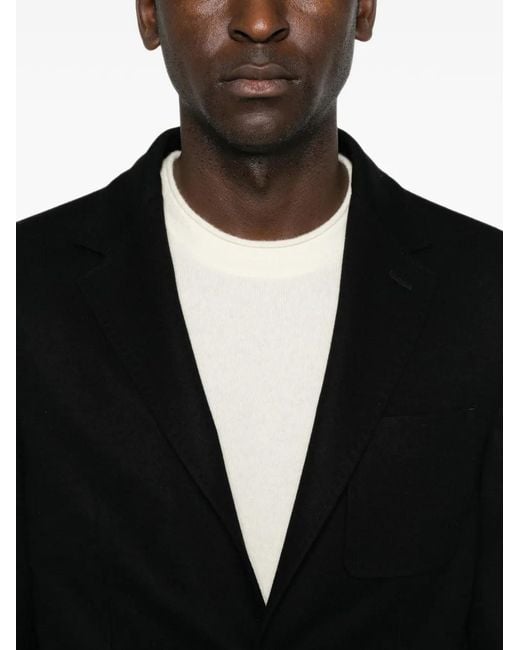 Blazer Con Botones Canali de hombre de color Black