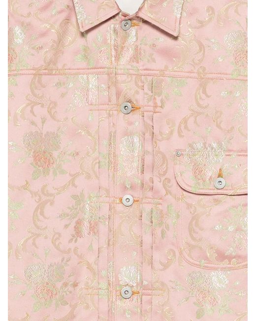Junya Watanabe Pink Floral Jacket for men