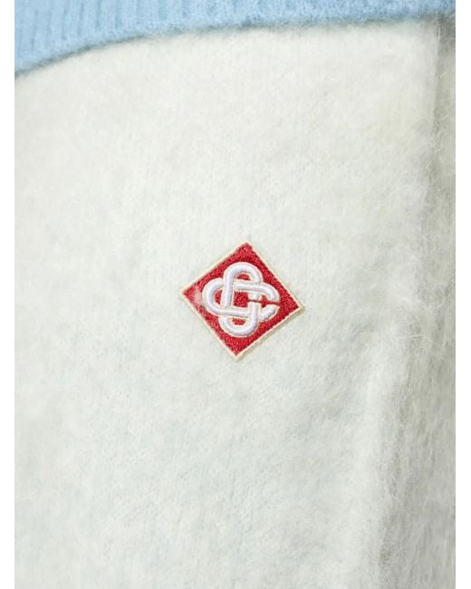 Casablanca Broek Met Ombré-Effect En Logopatch in het Blue voor heren