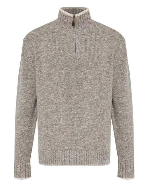 Paul & Shark Pullover mit Reißverschluss in Gray für Herren