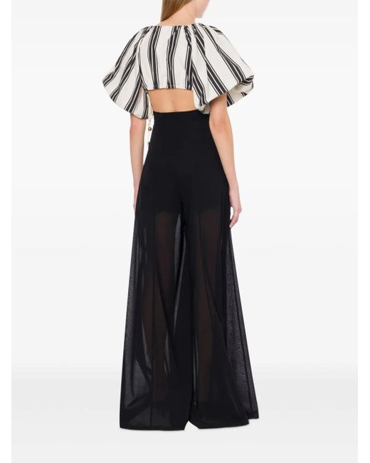 Philosophy Di Lorenzo Serafini White Striped Top